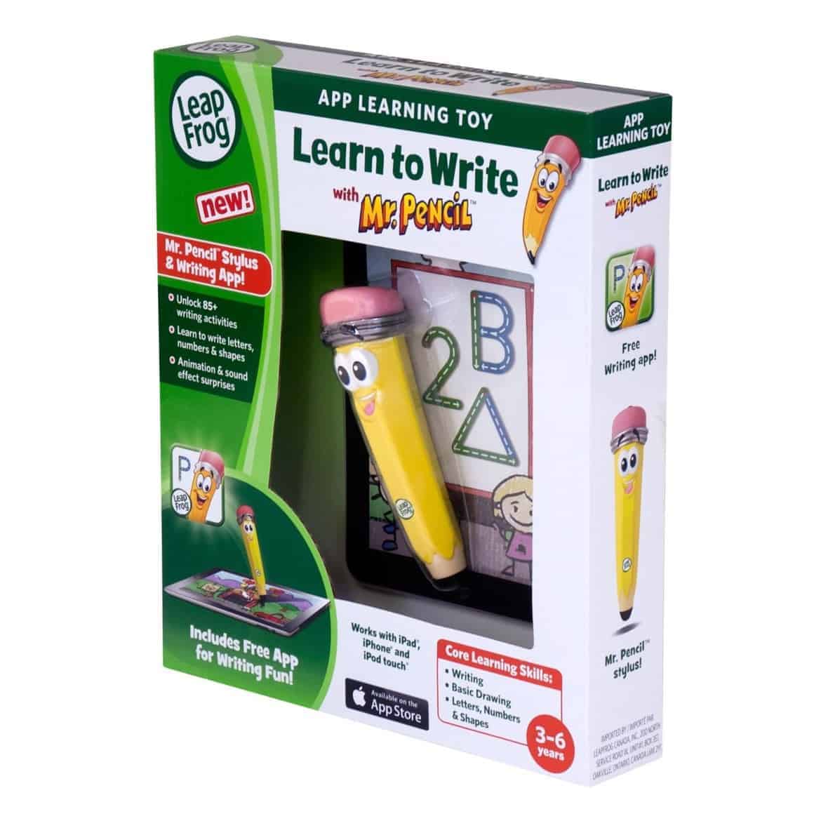 learn to write and draw with mr pencil