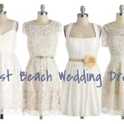 10 Affordable and Awe-Inspiring Beach Wedding Dresses