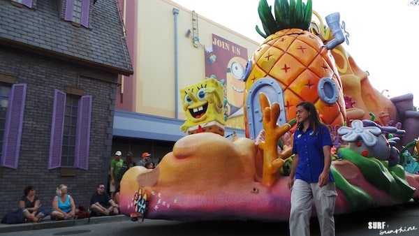 Tips for an Awesome Universal Orlando for Toddlers Experience universal orlando superstar parade spongebob squarepants