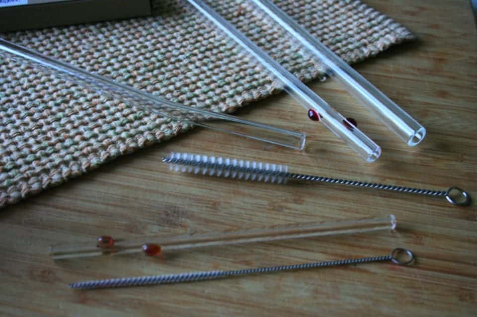 glass dharma glass straws