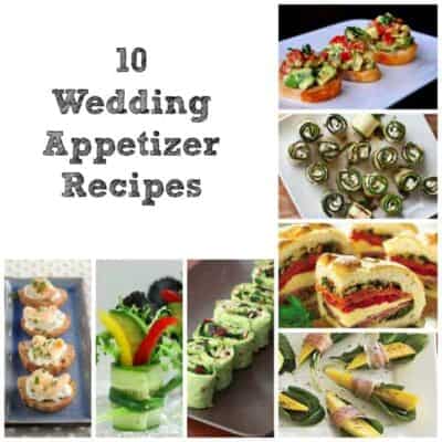 10 Wedding Appetizer Recipes