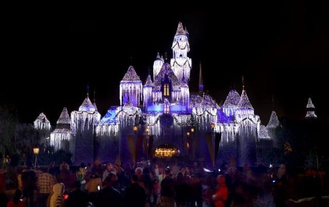 the holidays at disneyland