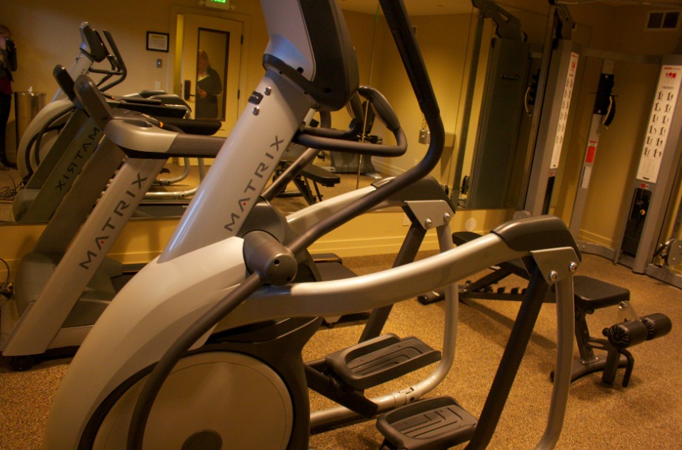 Hotel Abrego fitness center