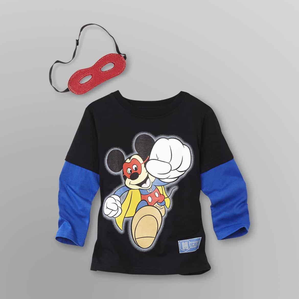 super mickey tee and mask