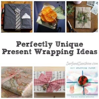 unique present wrapping ideas