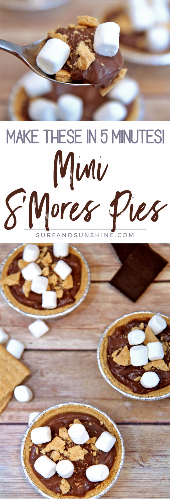 mini smores pie recipe