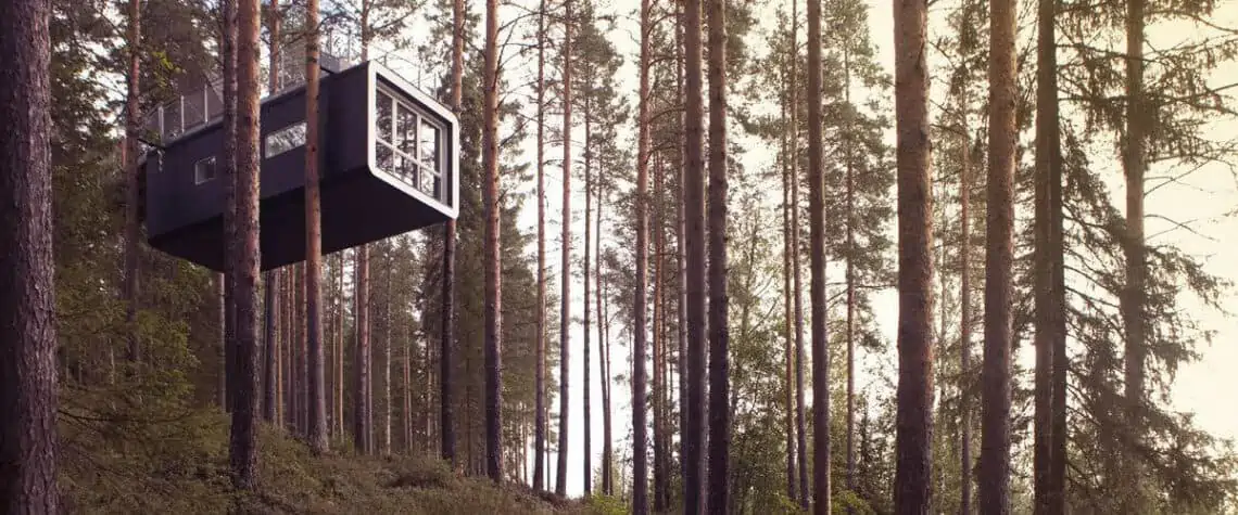 treehotel cabin -  - So You Wanna Swing from the Trees? 12 Tree House Resorts You Can Actually Stay At!