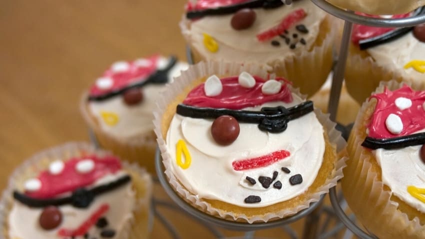 Best Pirate Birthday Party Ideas pirate cupcakes