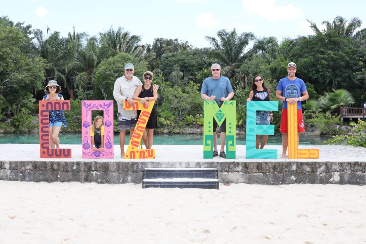 family vacation in cozumel cruise stop