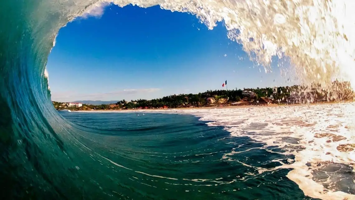 Mexican pipeline Zicatela Beach -  - The Best Surf Spots in Mexico