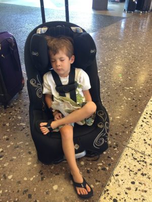 international travel with kids