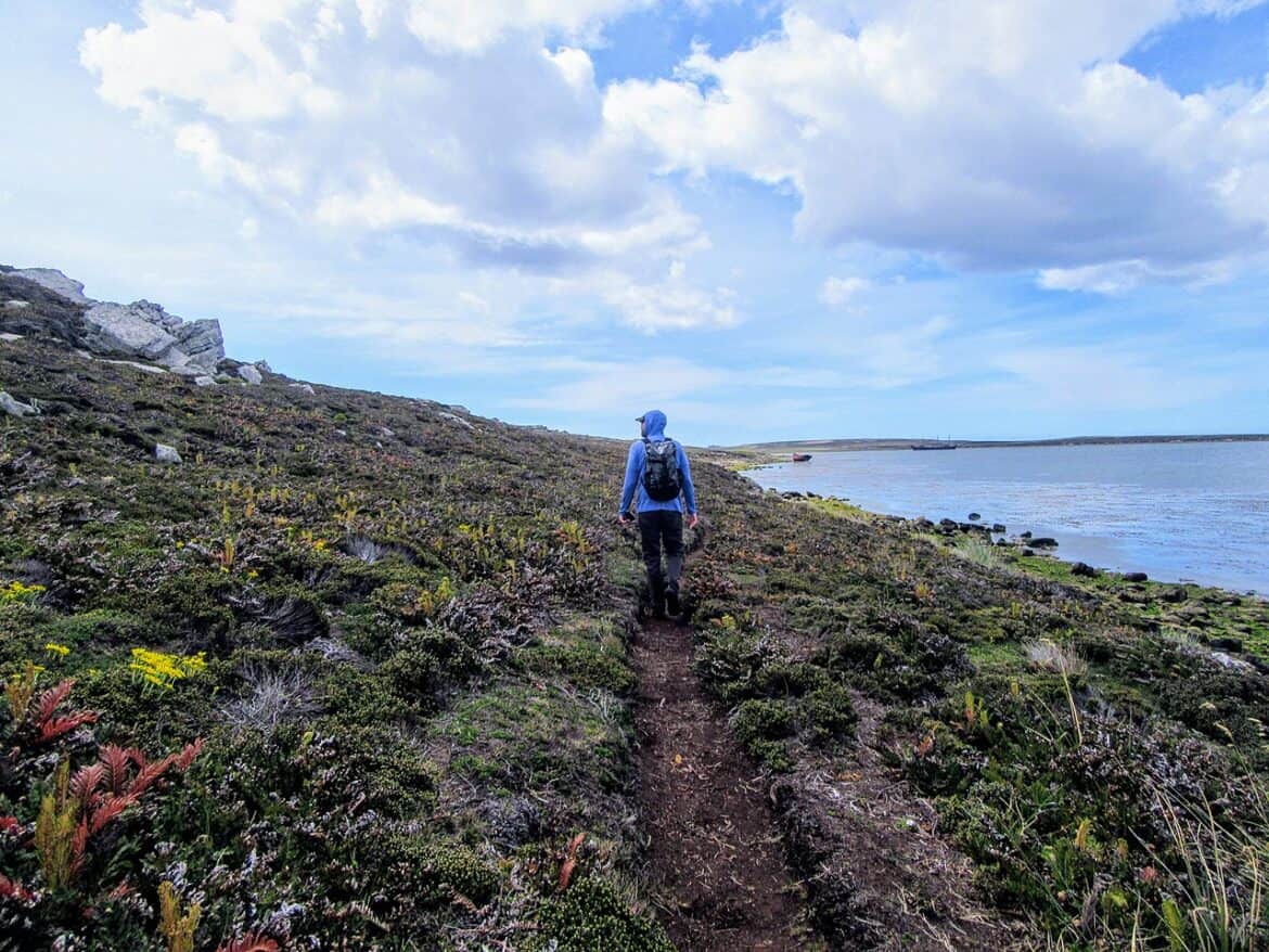 hiking falkland islands