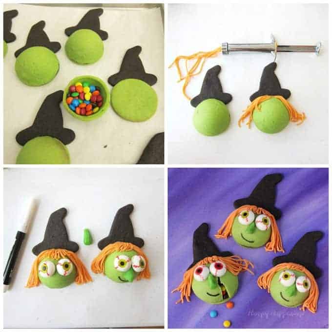 halloween dessert ideas easy to make halloween desserts and treats candy filled witch cookies