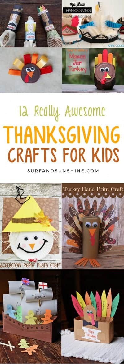 thanksgiving crafts for kids