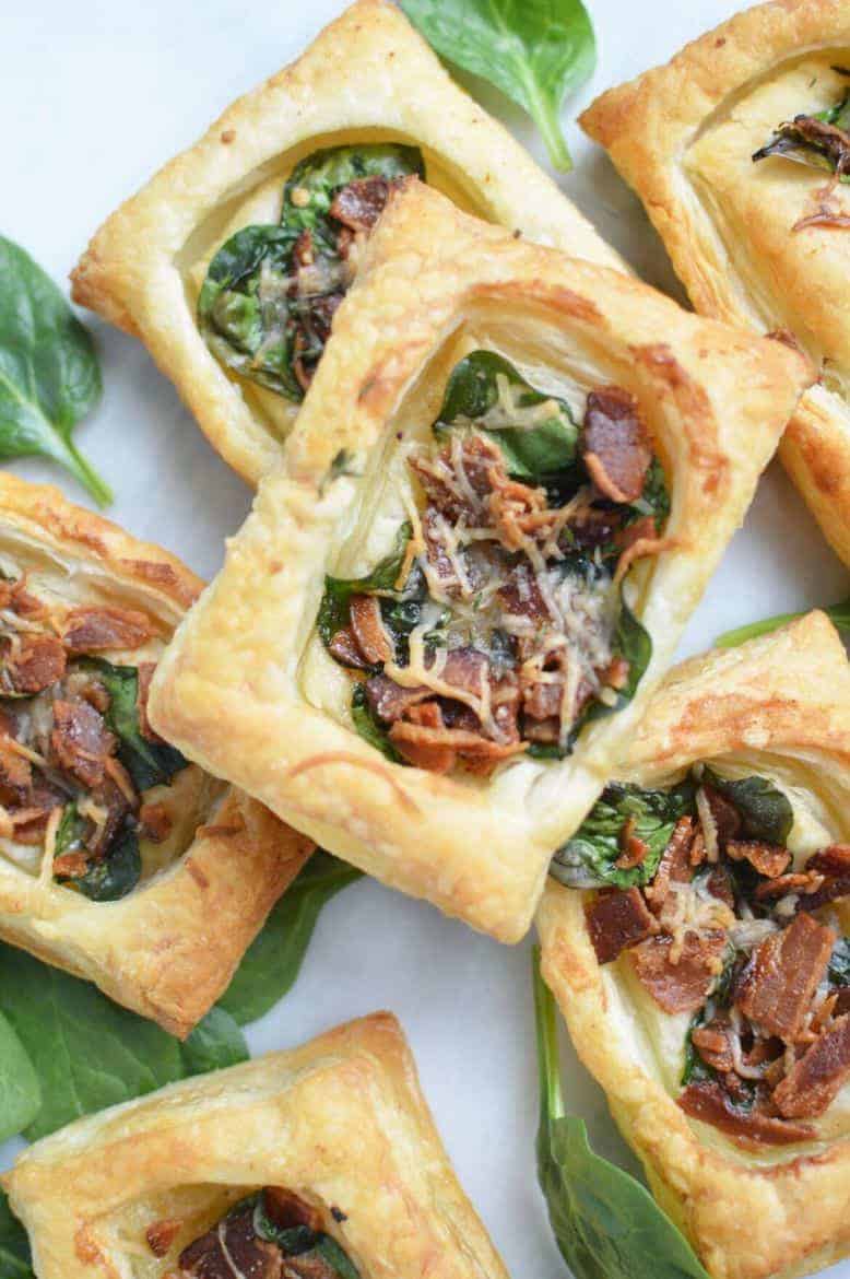 Savory spinach danish 8