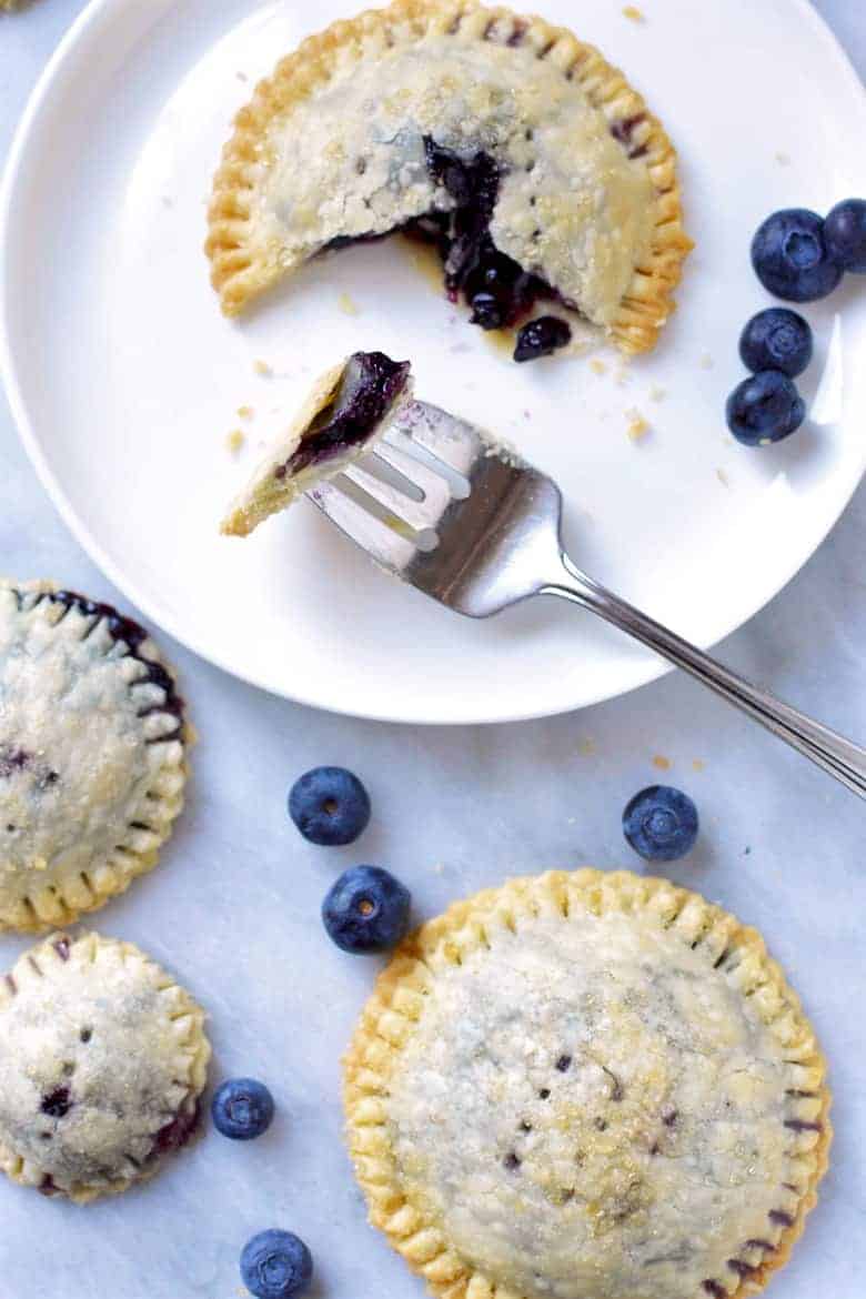 blueberry mini pies recipe