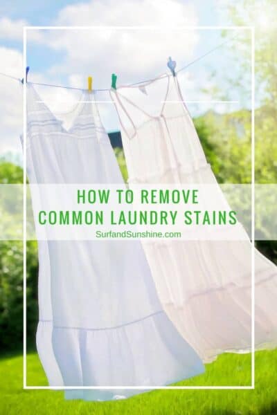 Learn How To Remove 9 Common Laundry Stains