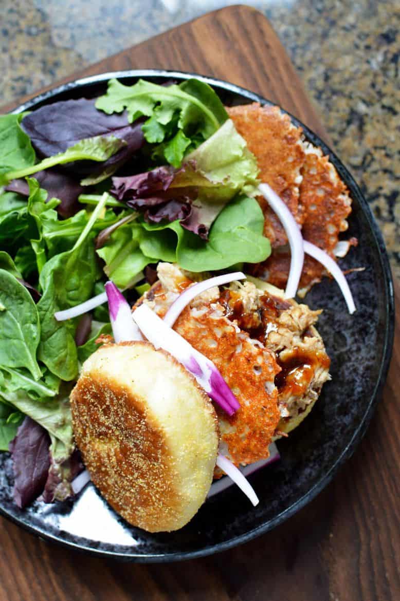 Korean BBQ Sandwich Pulled Chicken Recipe