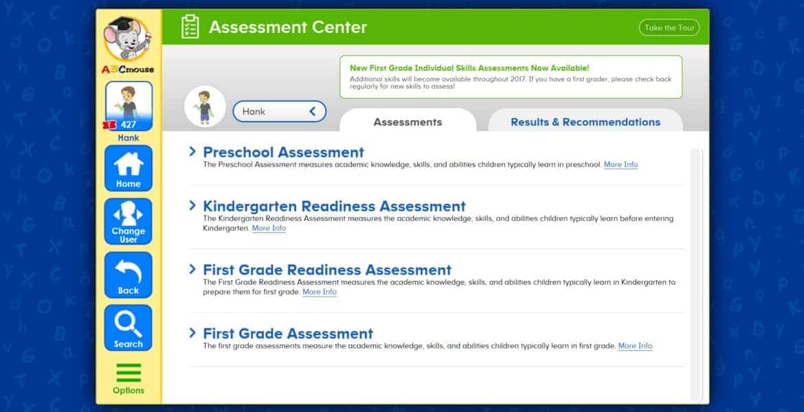 ABCMouse results