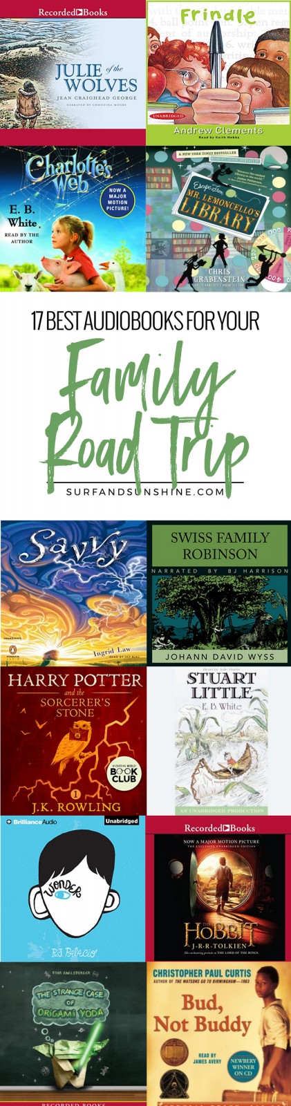 best audiobooks for family road trips