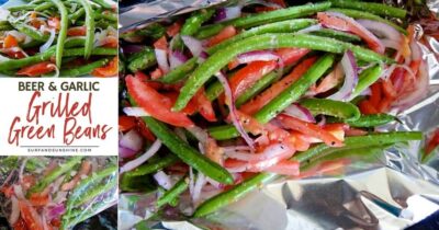 beer and garlic grilled green beans recipe twitter e1625638330491