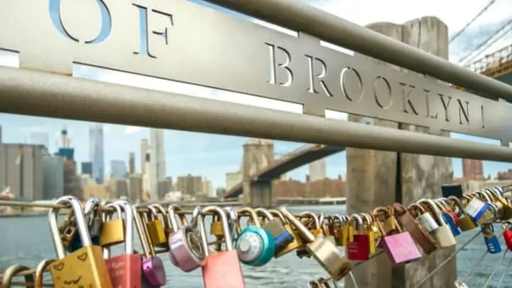 Brooklyn love locks