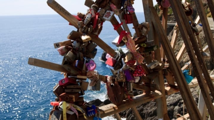 Cinque Terre Love Locks