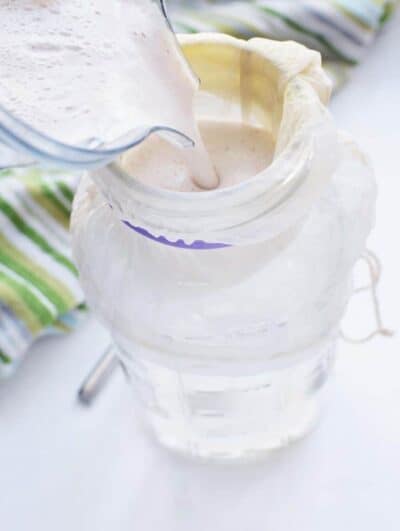 DIY Homemade Vanilla Almond Milk Recipe