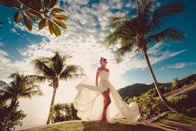 etsy beach wedding dress