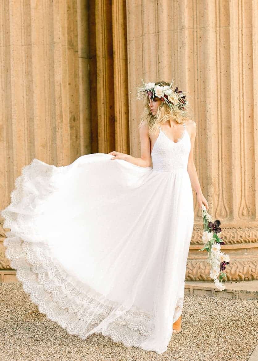 etsy beach wedding dress