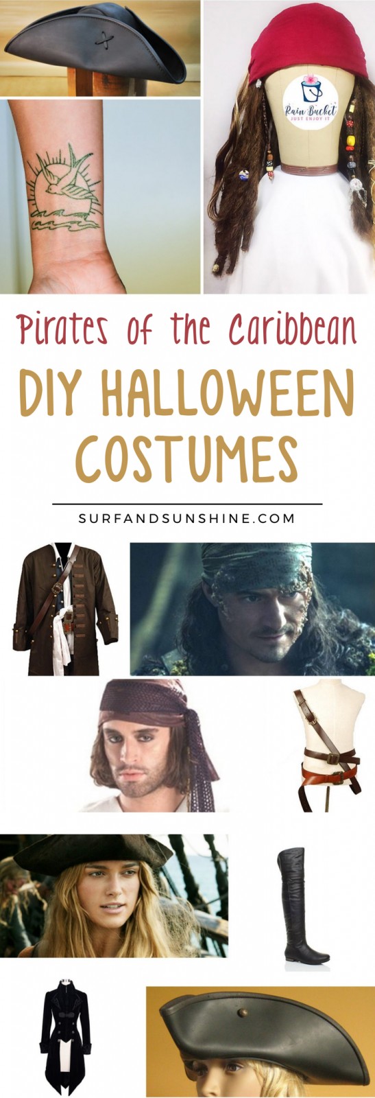 DIY Pirates of the Caribbean Costumes