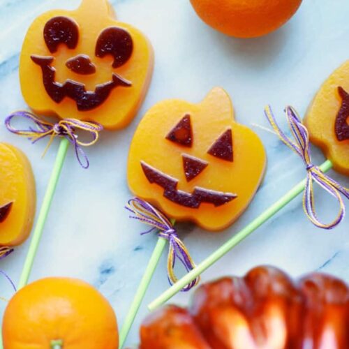 pumpkin jack-o-lantern halloween treats