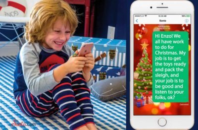 Text Messages from Santa