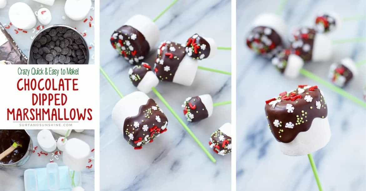 christmas chocolate dipped marshmallows twitter