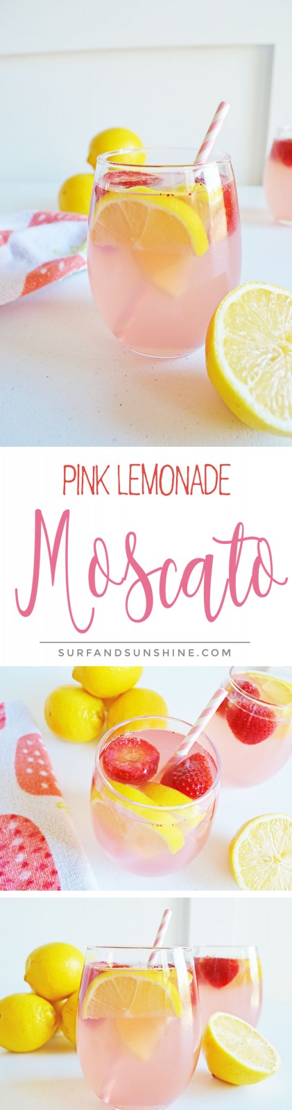 Pink Lemonade Moscato Recipe