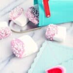 valentine chocolate dipped marshmallows recipe