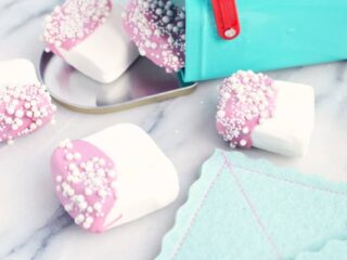 valentine chocolate dipped marshmallows recipe