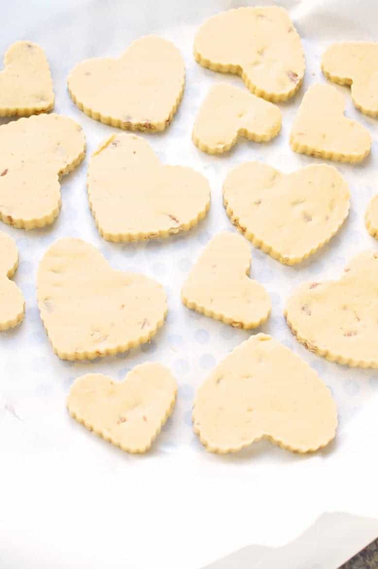 valentine pecan shortbread cookies recipe