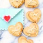 valentine pecan shortbread cookies recipe