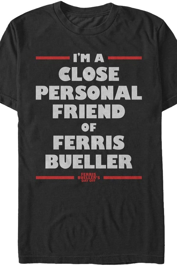 Funny 80s T Shirts Ferris Bueller