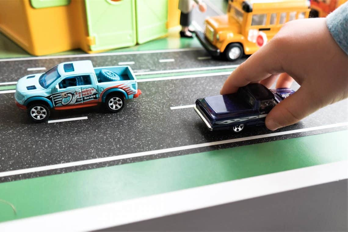 playtape for toy cars