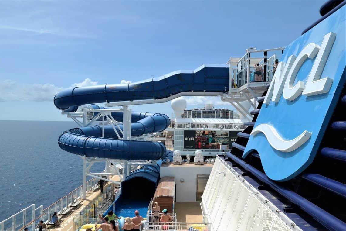 Norwegian Bliss Cruise Norwegian Bliss water slide