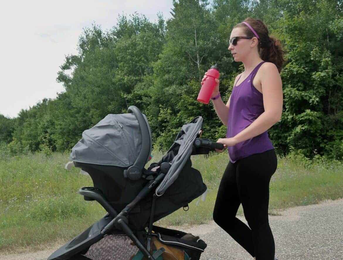 evenflo folio3 stroll and jog travel system