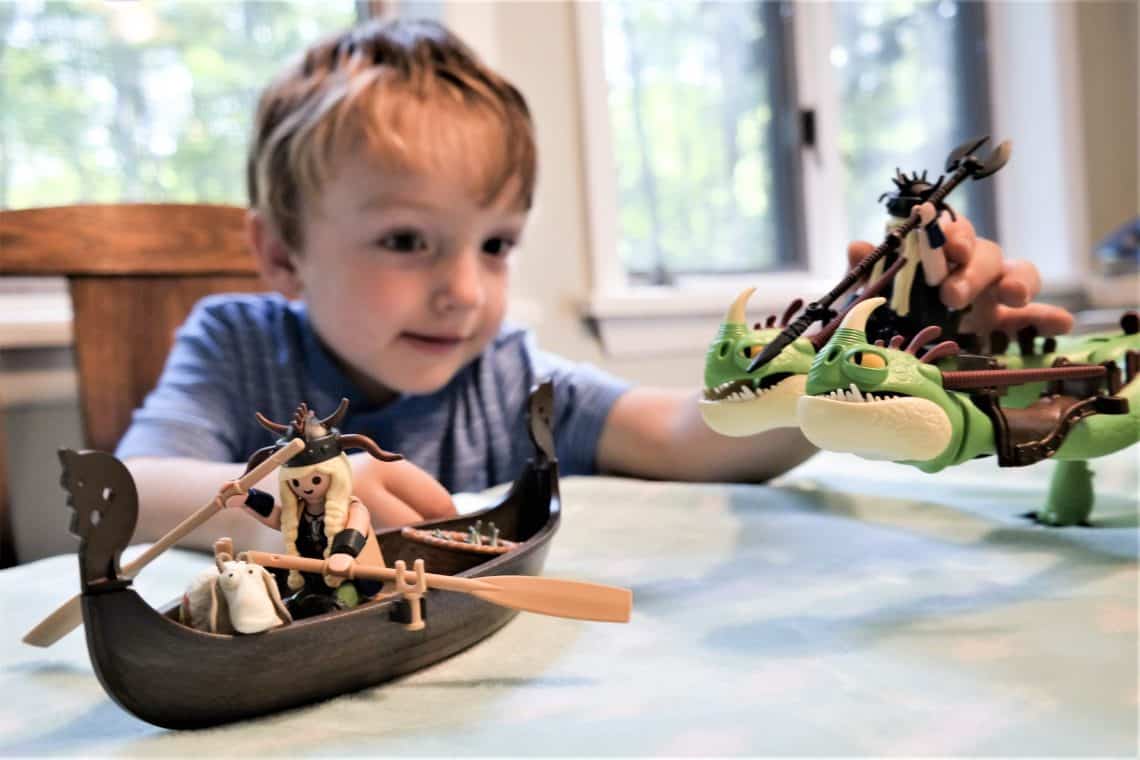 playmobil dreamworks twins dragon