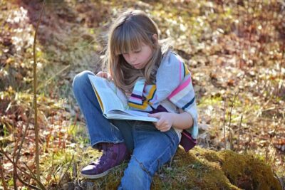 child reading