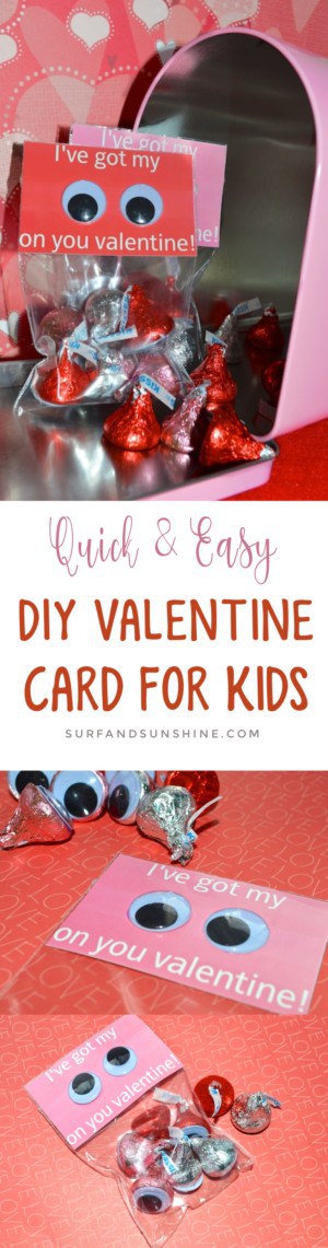 diy valentines day card craft pinterest