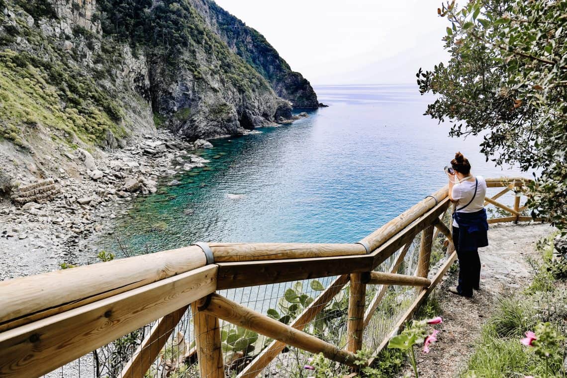 where to stay in Cinque Terre Cinque terre italy amore hiking trail riomaggiore