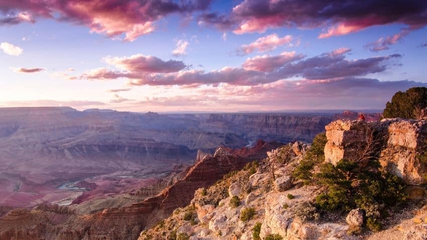 Grand Canyon Beautiful Sunset