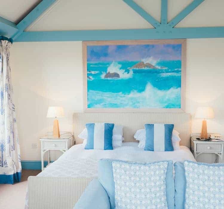 beach inspired bedroom