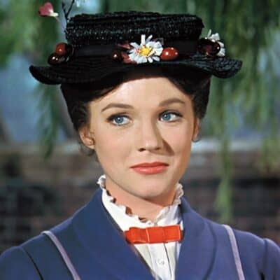 julie andrews mary poppins hat